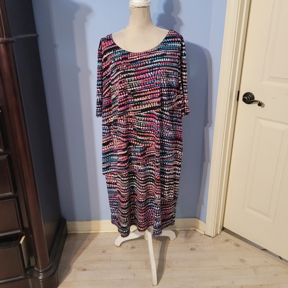 Connected Apparel Size 24W Womens Dress